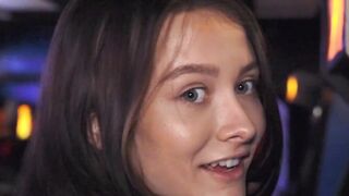 UNLEASH THE BEAST Petite Teen Veronica Church JOLTS AND RIDES GIANT PRICK IN BROAD DAYLIGHT!