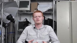 BETTER LUCK NEXT TIME! Black Man Sucks and Fucks Redhead Dude for MONEY in POV!