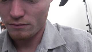 BETTER LUCK NEXT TIME! Black Man Sucks and Fucks Redhead Dude for MONEY in POV!