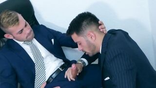 SINS OF THE OFFICE Ricky Blue and Robbie Rojo Unleash their Inner Beasts