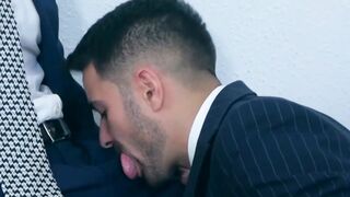 SINS OF THE OFFICE Ricky Blue and Robbie Rojo Unleash their Inner Beasts