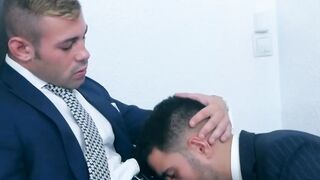 SINS OF THE OFFICE Ricky Blue and Robbie Rojo Unleash their Inner Beasts