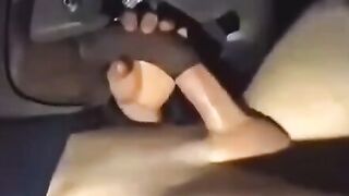 Extreme Automotive Orgasm Watch as I Make Moisa Robert Surrender to the Exhaust Pipe