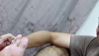 CumLoading Orgasm Adorable Teen Arjo Fingers Ass  Unleashes Epic cumshot After Intense Solo Jerk Off!