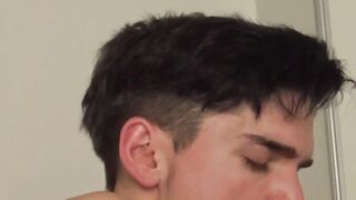 UNLEASH THE BEAST Latino Stallion Devours Two Tiny Twinks in Insatiable Anal Frenzy!