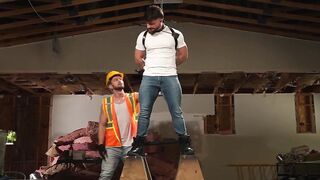 UNLEASH THE DEMONIES Johnny Donovan Takes Heath Halo to the PIERcing Limit in HOTTEST Construction Site Carnage this Side of Hell!!!
