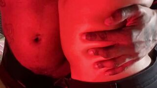 Sexy August Alexander gets taped to suffer intense ASS PENETRATING