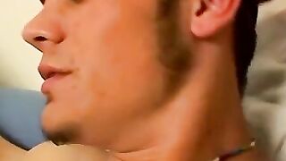UNLEASH THE BEAST Hairy Gay Men BALLING in a Frenzy of Mutual MASTURBATION and BLOW JOBS