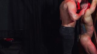 Alexander Volkov takes metal hook and Michael Romans dick inside him