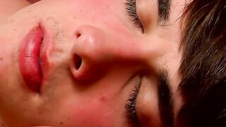 UNLEASH THE BEAST Insatiable Twink Brady Heinze SPreads His Legs WIDE and Sucks HIS HUGE UNCut Dick
