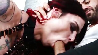 UNLEASH THE BEAST Tattooed Tranny Sensation Chelsea Marie Gets PUMMELED by a Hung Giant!