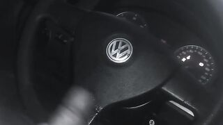 BOYFRIENDS WET DREAM ILL RUB HIS COCK ON THE STEERING WHEEL TIL HE CUMS ALL OVER IT!!!