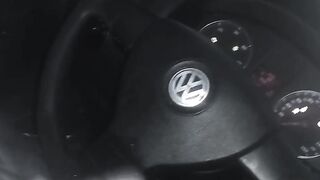 BOYFRIENDS WET DREAM ILL RUB HIS COCK ON THE STEERING WHEEL TIL HE CUMS ALL OVER IT!!!