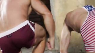 UNLEASH THE BEAST Rado Zuska SMASHES Justin James in EPIC Bareback Brutality!