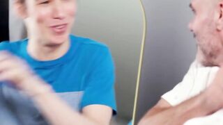 STEPSON SMASH Manuel Skyes MegaCock Baits His Sweet Stepson Daniel Tanner  Sneak Peek Inside!