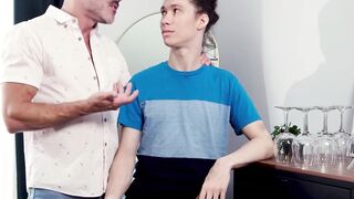 STEPSON SMASH Manuel Skyes MegaCock Baits His Sweet Stepson Daniel Tanner  Sneak Peek Inside!
