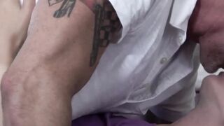 Horny twink Austin Chapman loves to play with DArclytes stiff dick