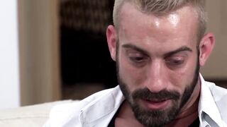 UNFINISHED BUSINESS Lustful Jett Rink Begs for Brutal ANAL RAPE at the Hands of Brutish Michael Roman!