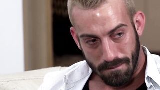 UNFINISHED BUSINESS Lustful Jett Rink Begs for Brutal ANAL RAPE at the Hands of Brutish Michael Roman!