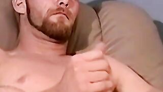 UNLEASH THE BEAST Tattoed Titan Unloads MASSIVE Load of Sticky Cum!