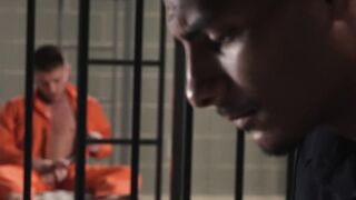 LOCKDOWN DESTRUCTION Apollo Fates Brutal Ass Rape at Hands of Brutish Prisoner Colt Spence