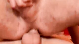UNBELIEVABLE TWINK SHOWDOWN Skinny Spunkstar Sucks  Bounces to Orgasmic Bliss!