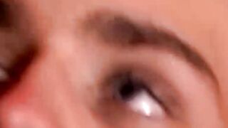 UNBELIEVABLE TWINK SHOWDOWN Skinny Spunkstar Sucks  Bounces to Orgasmic Bliss!