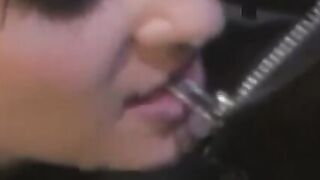 BOOTILICIOUS LESBO BETRAYAL Vintage Busty Victoria Sin Screws CINDY CRAWFORD in Rubber