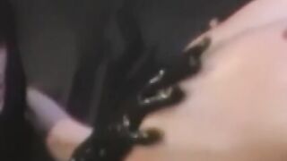 BOOTILICIOUS LESBO BETRAYAL Vintage Busty Victoria Sin Screws CINDY CRAWFORD in Rubber