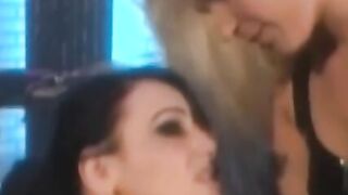 BOOTILICIOUS LESBO BETRAYAL Vintage Busty Victoria Sin Screws CINDY CRAWFORD in Rubber
