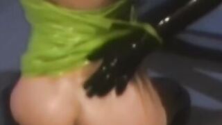 BOOTILICIOUS LESBO BETRAYAL Vintage Busty Victoria Sin Screws CINDY CRAWFORD in Rubber