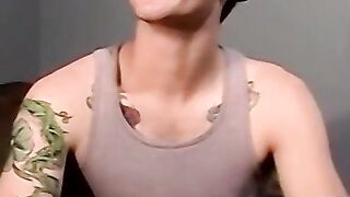 UNBELIEVABLE DEBAUCHERY Straight Inked Hunk Grants Girlfriends Wildest Fantasy, Deepthroats Gay Stud