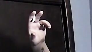 UNLEASH THE BEAST Black Stallion Wraps Choked Hold Around Giant White Cock, Ravaging it to Orgasmic Bliss