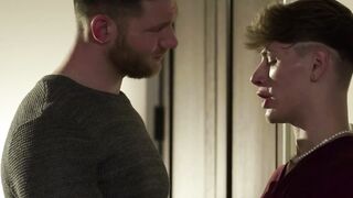 RAW TEMPTATION SlateMounted Hunk Cyrus Stark Unleashes Insatiable Passions On Boyfriend Caden Jackson!