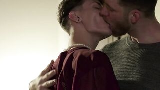 RAW TEMPTATION SlateMounted Hunk Cyrus Stark Unleashes Insatiable Passions On Boyfriend Caden Jackson!