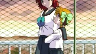 Forbidden Frenzy Anime Lesbians Desecrate the Hallowed Halls of Academia