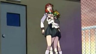 Forbidden Frenzy Anime Lesbians Desecrate the Hallowed Halls of Academia