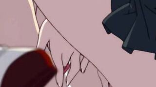 Forbidden Frenzy Anime Lesbians Desecrate the Hallowed Halls of Academia