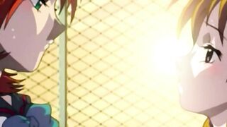 Forbidden Frenzy Anime Lesbians Desecrate the Hallowed Halls of Academia