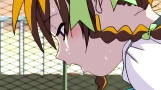 Forbidden Frenzy Anime Lesbians Desecrate the Hallowed Halls of Academia
