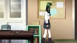 Forbidden Frenzy Anime Lesbians Desecrate the Hallowed Halls of Academia