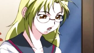 Forbidden Frenzy Anime Lesbians Desecrate the Hallowed Halls of Academia