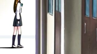 Forbidden Frenzy Anime Lesbians Desecrate the Hallowed Halls of Academia