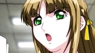 Forbidden Frenzy Anime Lesbians Desecrate the Hallowed Halls of Academia