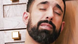 UNBRIDLED FURY Enzo Muller and Ali Rush Engulf Each Other in a SCORCHING Shower JerkOff Free For All