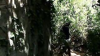 WILD BEASTS UNLEASHED Spanish Hottie Punkcher vs Turbo in Epic Outdoor Pissing Battle