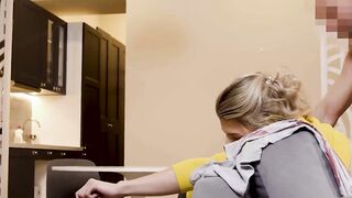 Blondie's Pussy Gets Fucked While Partner Is Sick (Monroe Fox).