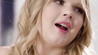 StepSis STUNS Teen Bestie with EPIC Lesbian FirstTime FREAKFEST! Joshly Blonde Beauty AZIDES with Petite Cutie!