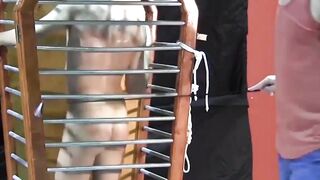 LOCKED IN PAIN Dominant Jocks Brutal Whipping Obsession