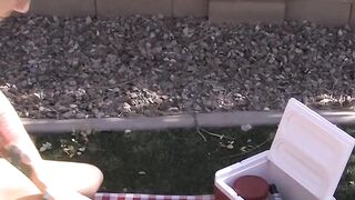 Outdoor Cum Sludge Fest 2 Pierced Twinks Go Raw Wild!